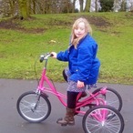 Holly's new trike....