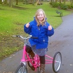 Holly's new trike....